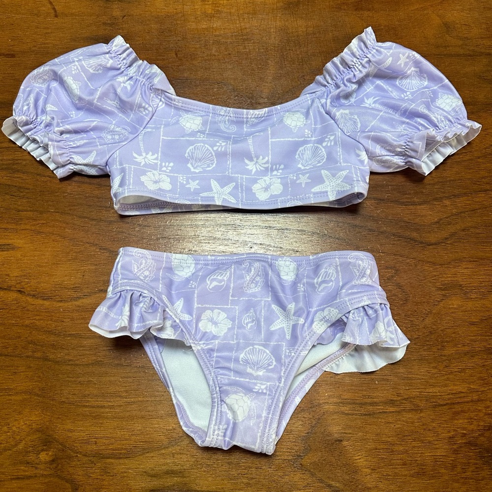 3T bathing suit, 2 piece, EUC